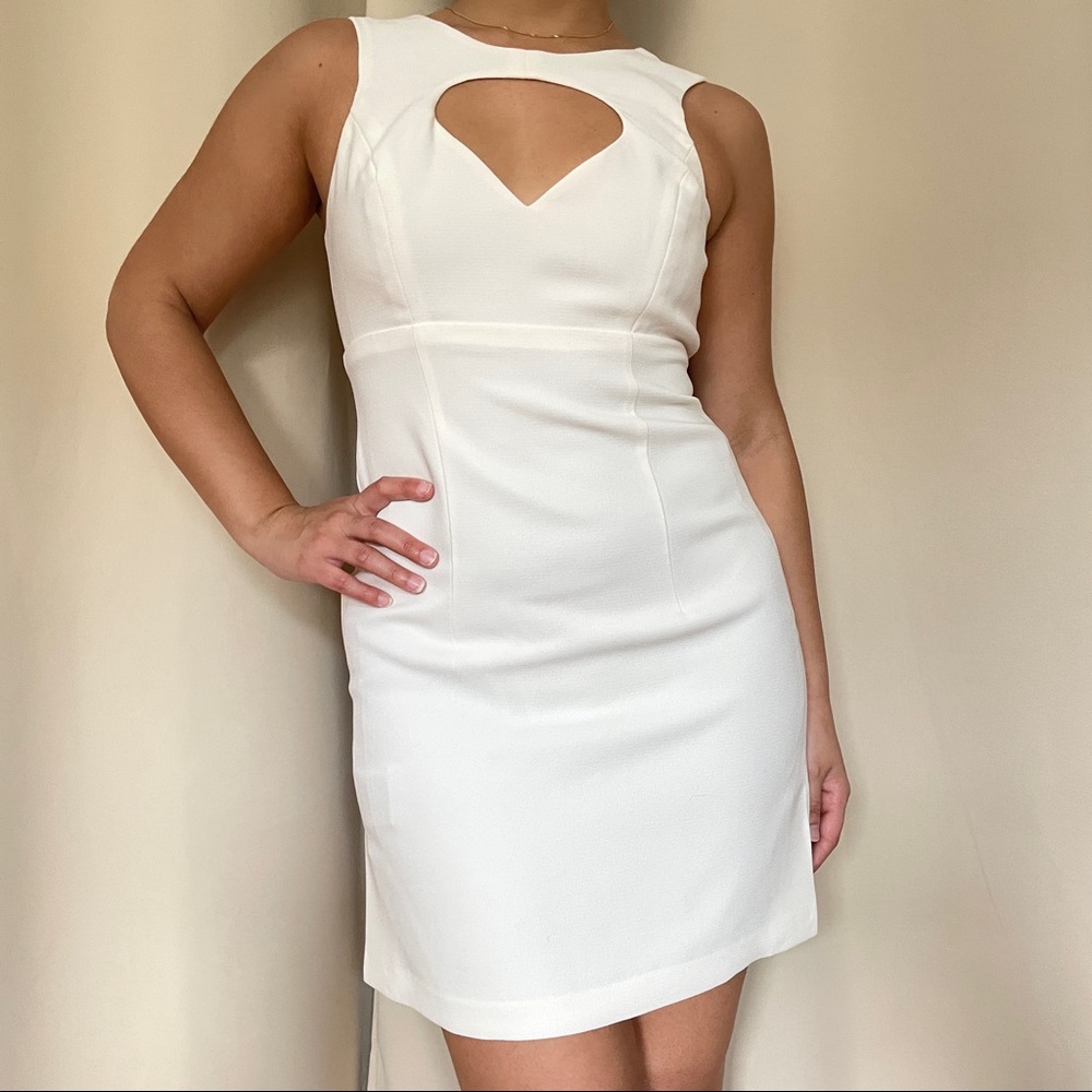 BCBGeneration NWT white formal dress